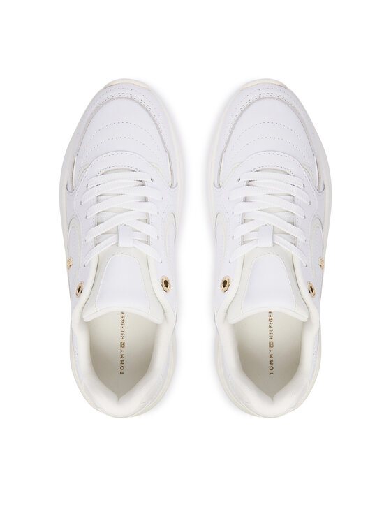 Tommy Hilfiger Tenisice Tommy Hilfiger Th Chic Runner Sneaker FW0FW09414 Bijela