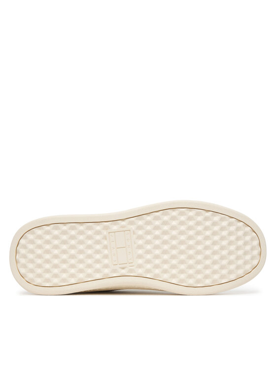 Tommy Jeans Laisvalaikio batai Tommy Jeans Tjw Script Cupsole EN0EN02960 Balta