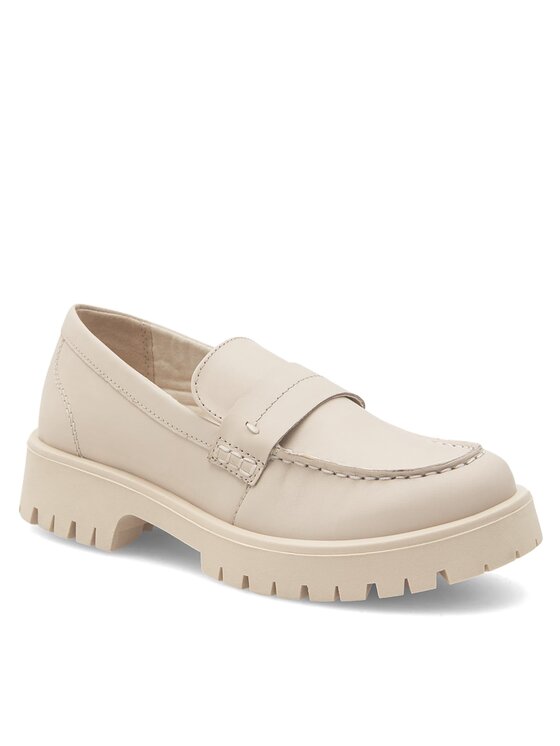 Lasocki Loafersy Lasocki ARC-BEA-02 Écru