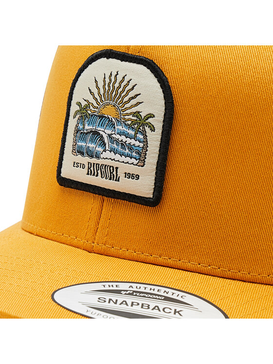 Rip Curl Kapa s šiltom Rip Curl Custom Curve Trucker 005MHE Oranžna