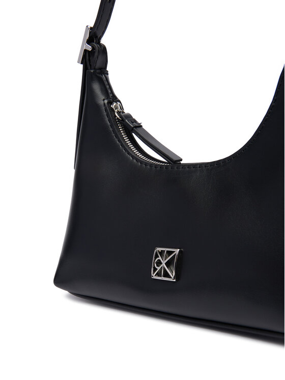 Calvin Klein Torebka Calvin Klein Emblm Hw Lthr Mini LV04F3263G Czarny