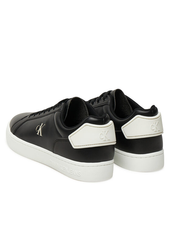 Calvin Klein Jeans Sneakersy Calvin Klein Jeans Classic Cupsole Ru Patch Lth YM0YM01297 Čierna