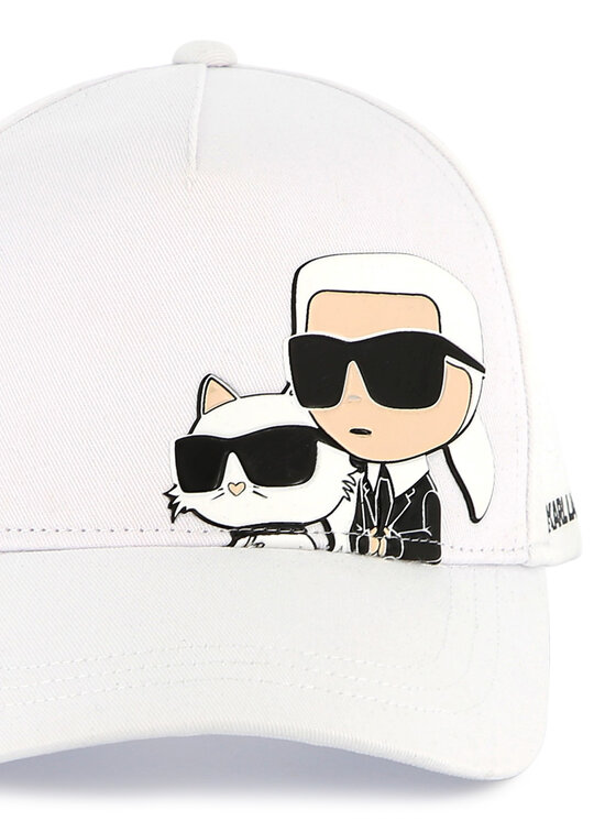 KARL LAGERFELD Baseball sapka KARL LAGERFELD Z30393 Fehér