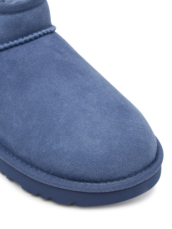 Ugg Snehule Ugg W Classic Ultra Mini 1116109 Modrá