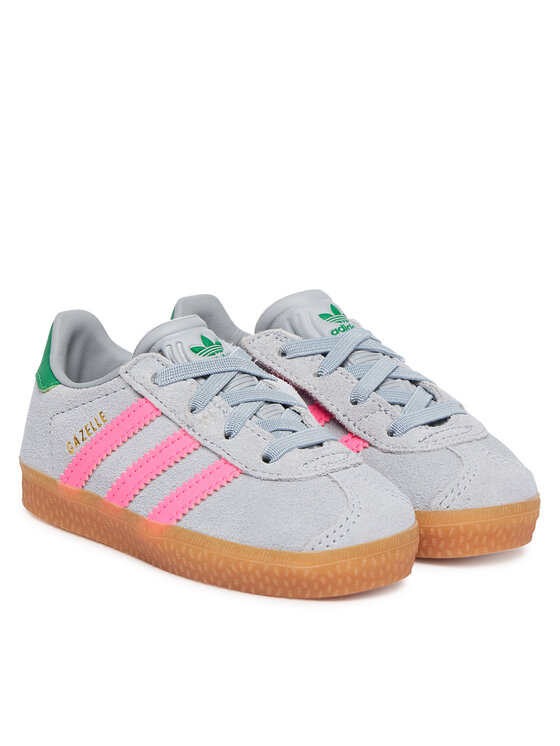 adidas Снікерcи adidas Gazelle Comfort Closure Elastic Laces IH6477 Сірий