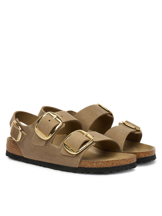 Birkenstock Босоніжки Birkenstock Milano Big Buckle Hex 1031782 Коричневий