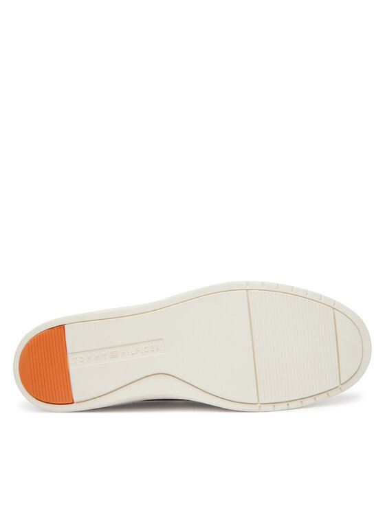 Tommy Hilfiger Pantofi Tommy Hilfiger Modern Light Hybrid Suede Loafer FM0FM05786 Maro