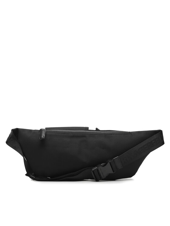 KARL LAGERFELD Torbica za okrog pasu﻿ KARL LAGERFELD 226M3072 Črna