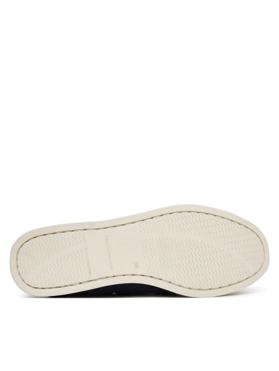 Tommy Hilfiger Mocasini Tommy Hilfiger Hilfiger Suede Boat Shoe FW0FW09338 Bleumarin