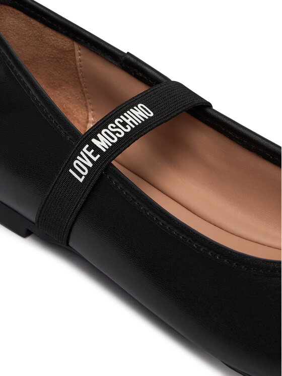 LOVE MOSCHINO Балетки LOVE MOSCHINO JA11121G1OIE0000 Чорний