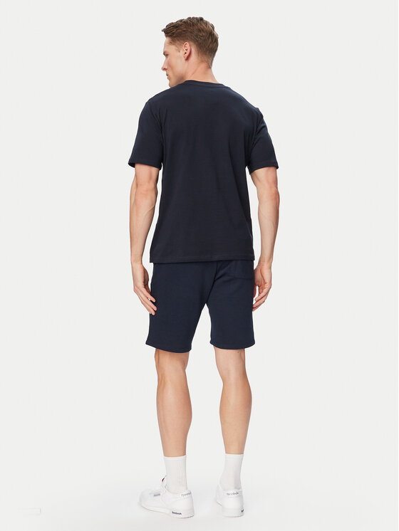 Jack & Jones Jack & Jones Set T-Shirt und Shorts Brandon 12298184 Dunkelblau Regular Fit