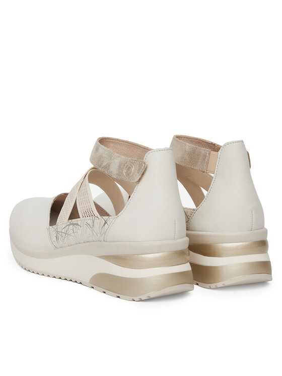 Remonte Polobotky Remonte D2411-81 Béžová