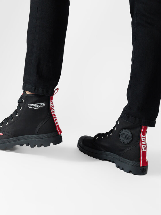 Palladium Turistická obuv Palladium Pampa Hi Dare 76258-008-M Černá