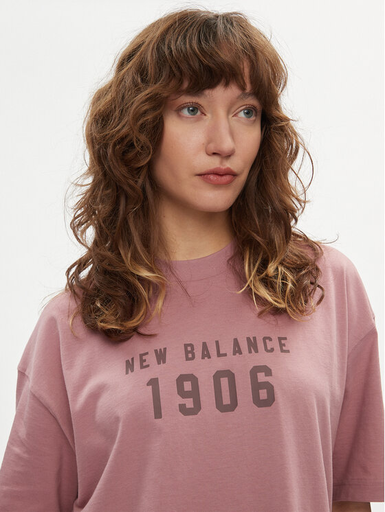 New Balance New Balance T-shirt WT41519 Rosa Oversize