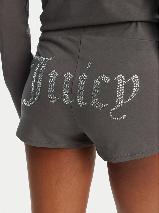 Juicy Couture Juicy Couture Αθλητικό σορτς JCWHS125312 Γκρι Loose Fit