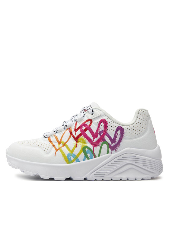 Skechers Snīkeri Skechers Love Brights 314061L/WMLT Balts
