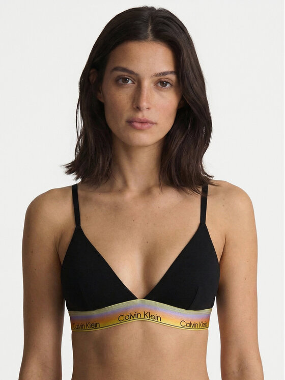 Calvin Klein Calvin Klein Sujetador sin aros LV00QF8865 Negro
