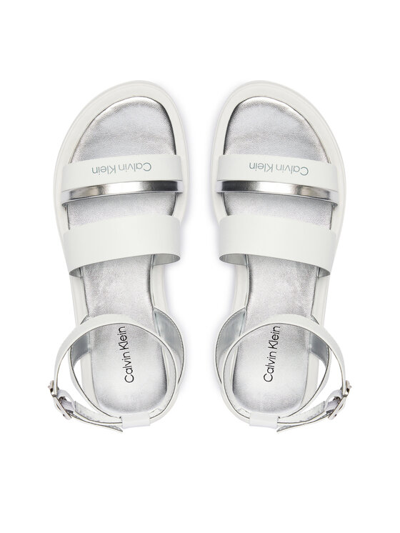 Calvin Klein Сандали Calvin Klein Velcro Sandal V4A2-83261-0326 D Бял