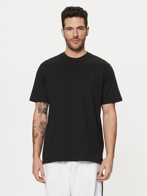 adidas adidas Футболка Trefoil Series JP0193 Чорний Regular Fit