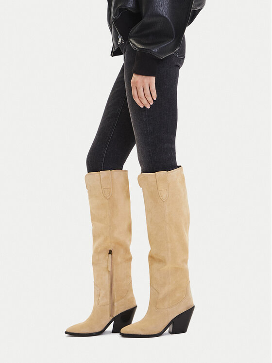 Badura Kovbojská obuv Badura EO-BRAYLE-01 Béžová