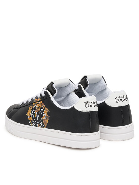 Versace Jeans Couture Снікерcи Versace Jeans Couture 79VA3SK3 Чорний