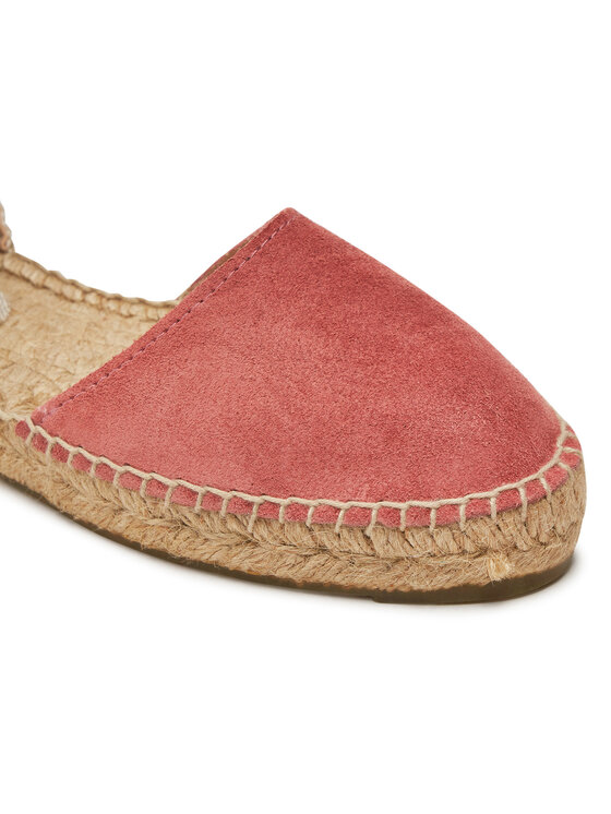 Manebi Alpargatas Manebi Hamptons Flat Valenciana Espadrilles R 7.0 P0 Guinda/burdeos