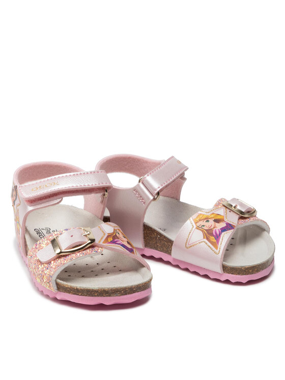 Geox Sandali Geox DISNEY PRINCESS J Adriel G D J258MD 0NFEW C8010 M Roza