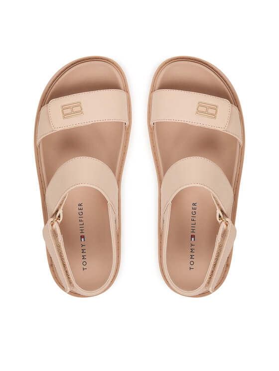 Tommy Hilfiger Sandali Tommy Hilfiger T3A2-34284-0326 Bež
