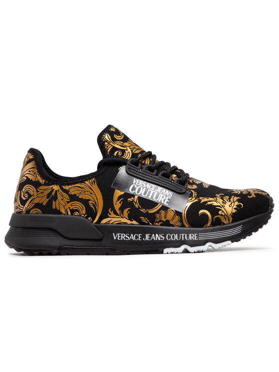 Versace Jeans Couture Снікерcи Versace Jeans Couture E0YWASA4 Чорний