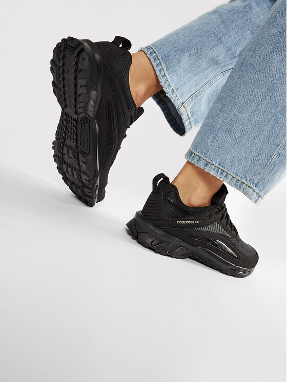 Reebok Маратонки за бягане Reebok Ridgerider 6.0 FW9652 Черен