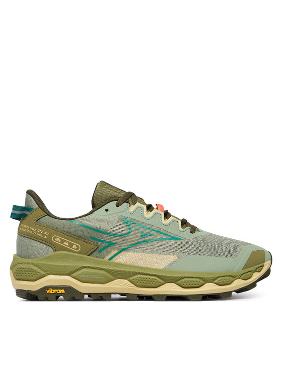 Mizuno Tekaški čevlji Mizuno Wave Mujin 11 J1GJ2570 Zelena