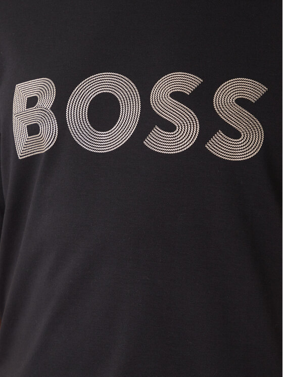 BOSS BOSS Camiseta Logo Future 50543796 Negro Regular Fit