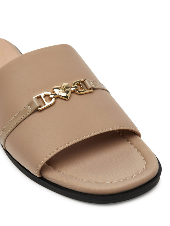 LOVE MOSCHINO Шльопанці LOVE MOSCHINO JA28082G1MIM0131 Бежевий