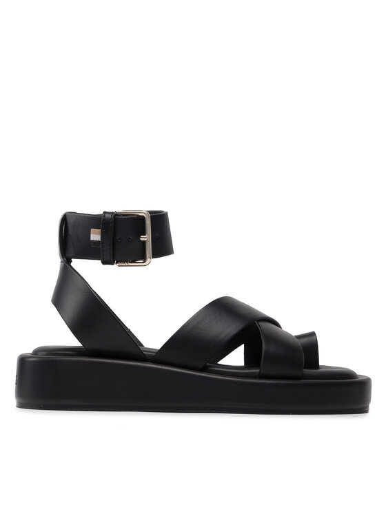 BOSS Sandály Boss Scarlet Sandal-C 50475729 10242363 01 Černá