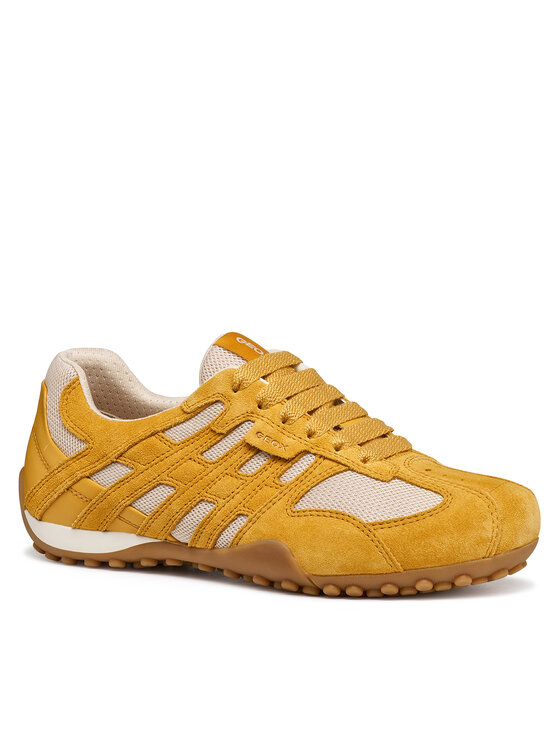 Geox Sneakersy Geox D Snake Original D65B0A 01420 C2V1S Żółty