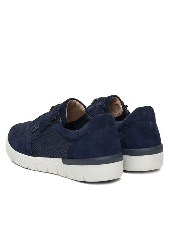 Caprice Sneakersy Caprice 9-23700-42 Granatowy