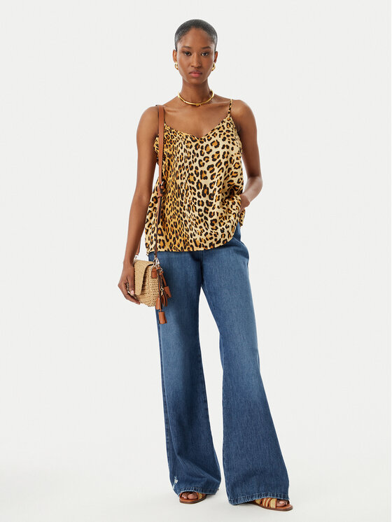 LOLA CASADEMUNT LOLA CASADEMUNT Top LS2615011 Marrón Regular Fit