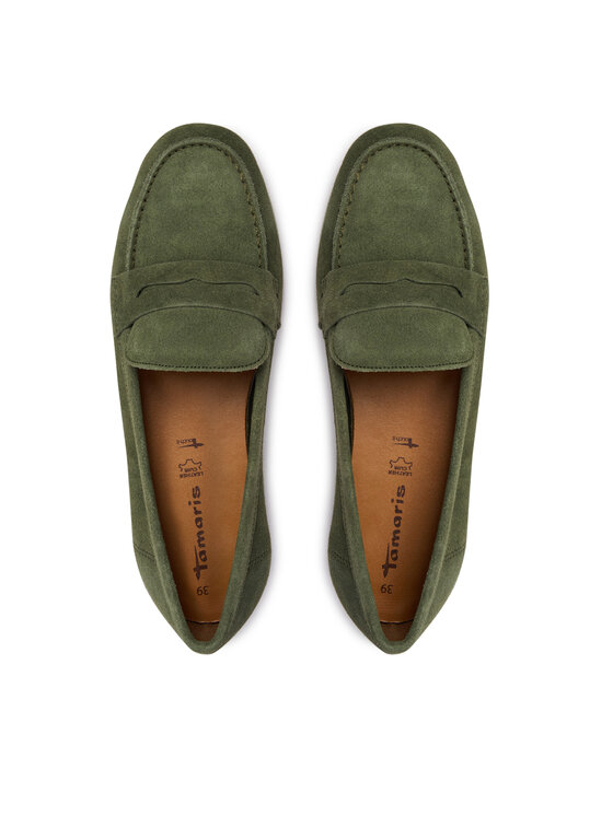 Tamaris Mokasyny Tamaris 1-24203-46 Khaki