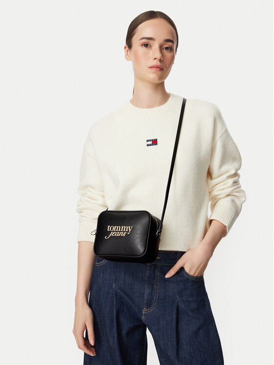 Tommy Jeans Kabelka Tommy Jeans Tjw Must Camera Bag AW0AW19049 Černá