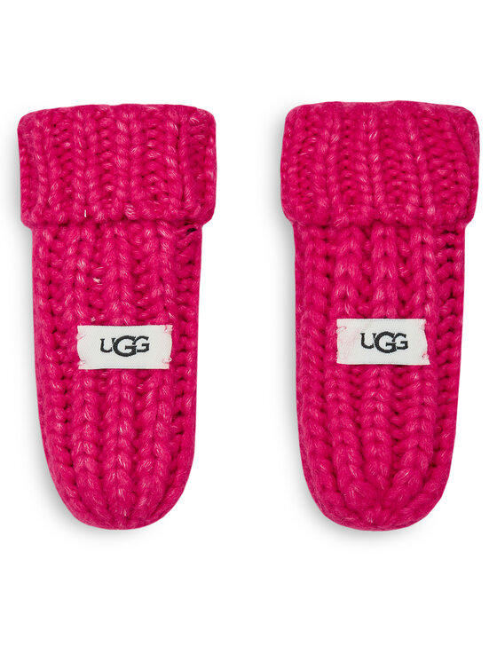 Ugg Набір шапка і рукавички Ugg K Infant Knit Set 22726 Рожевий