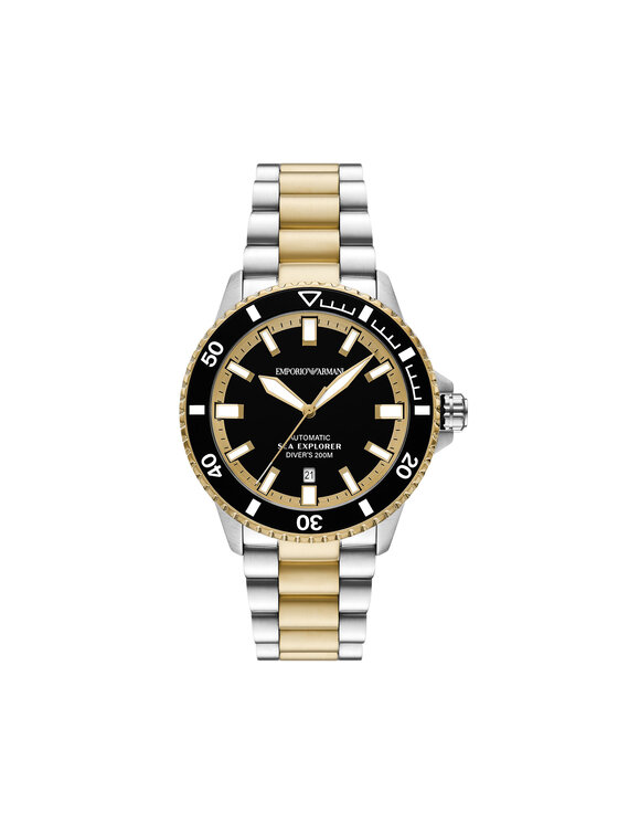 Emporio Armani Hodinky Emporio Armani Sea Explorer AR60089 Stříbrná