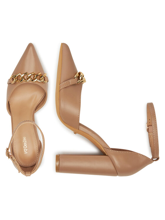 DeeZee Туфлі DeeZee HT93996-A5 Бежевий