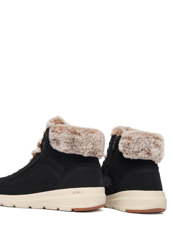 Skechers Черевики Skechers Glacial Ultra 144199/BLK Чорний