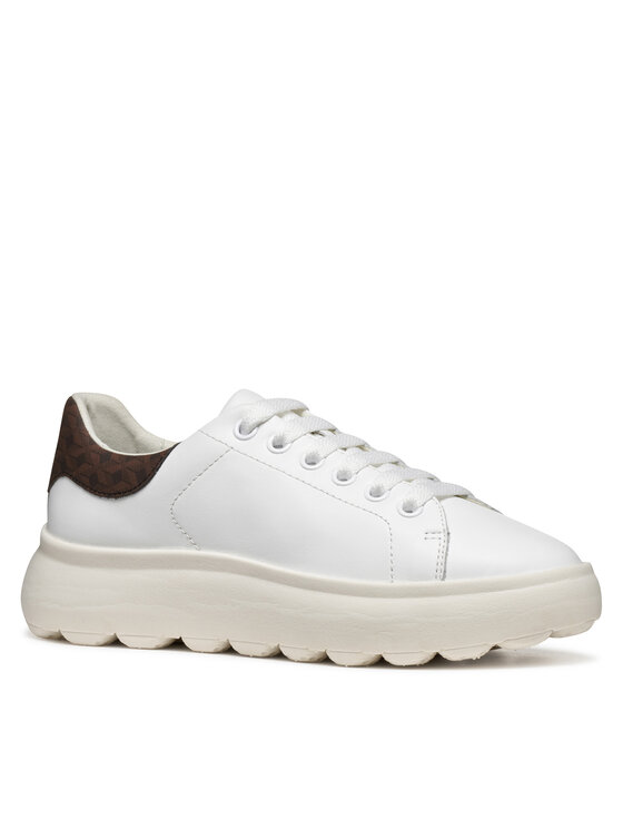 Geox Sneakers Geox D Spherica Ec4.1 D45TCD 08504 C1224 Alb