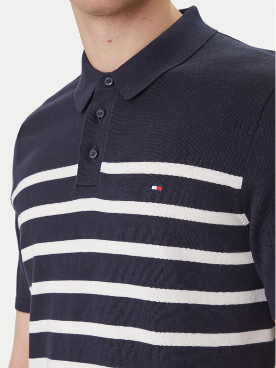 Tommy Hilfiger Tommy Hilfiger Polo Essential MW0MW37396 Azul marino Regular Fit