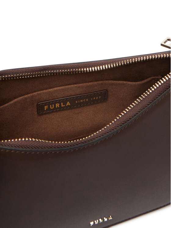 Furla Kabelka Furla Sara Small WB02138 BX3158 3244S Tmavo hnedá