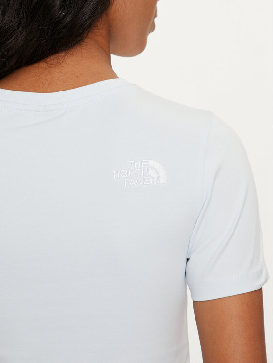 The North Face The North Face T-shirt NF0A55AO Celeste Cropped Fit