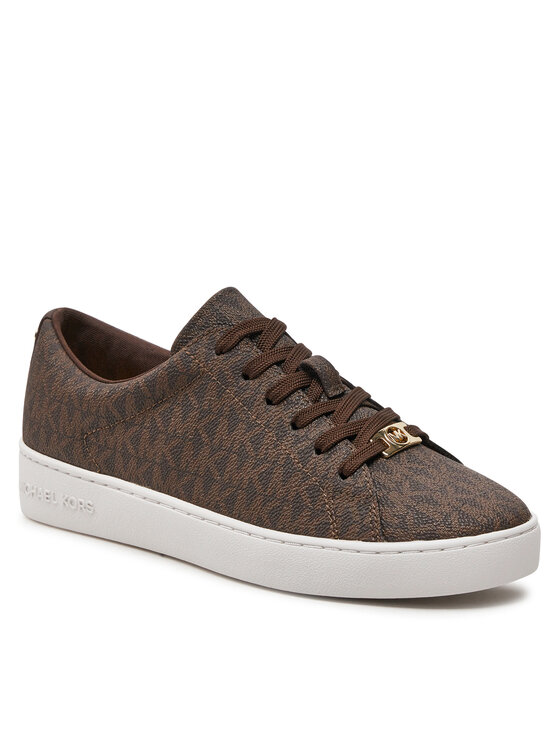 MICHAEL Michael Kors Снікерcи MICHAEL Michael Kors Keaton Lace Up 43R4KTFS1B Коричневий