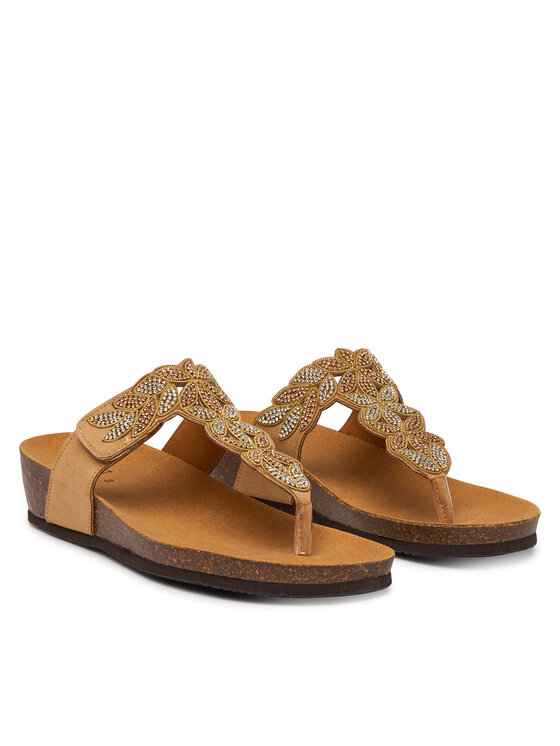 Scholl В'єтнамки Scholl Otranto Flip-Flop MF00695 Коричневий