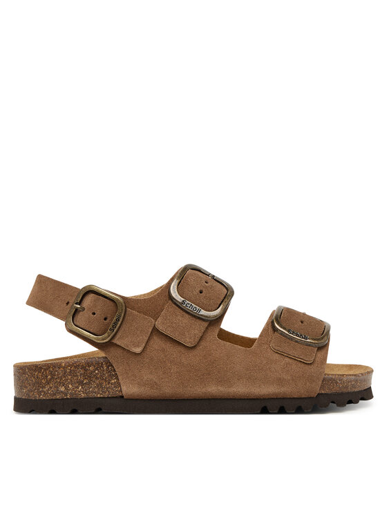 Scholl Босоніжки Scholl Noelle Backstrap F00902 Коричневий